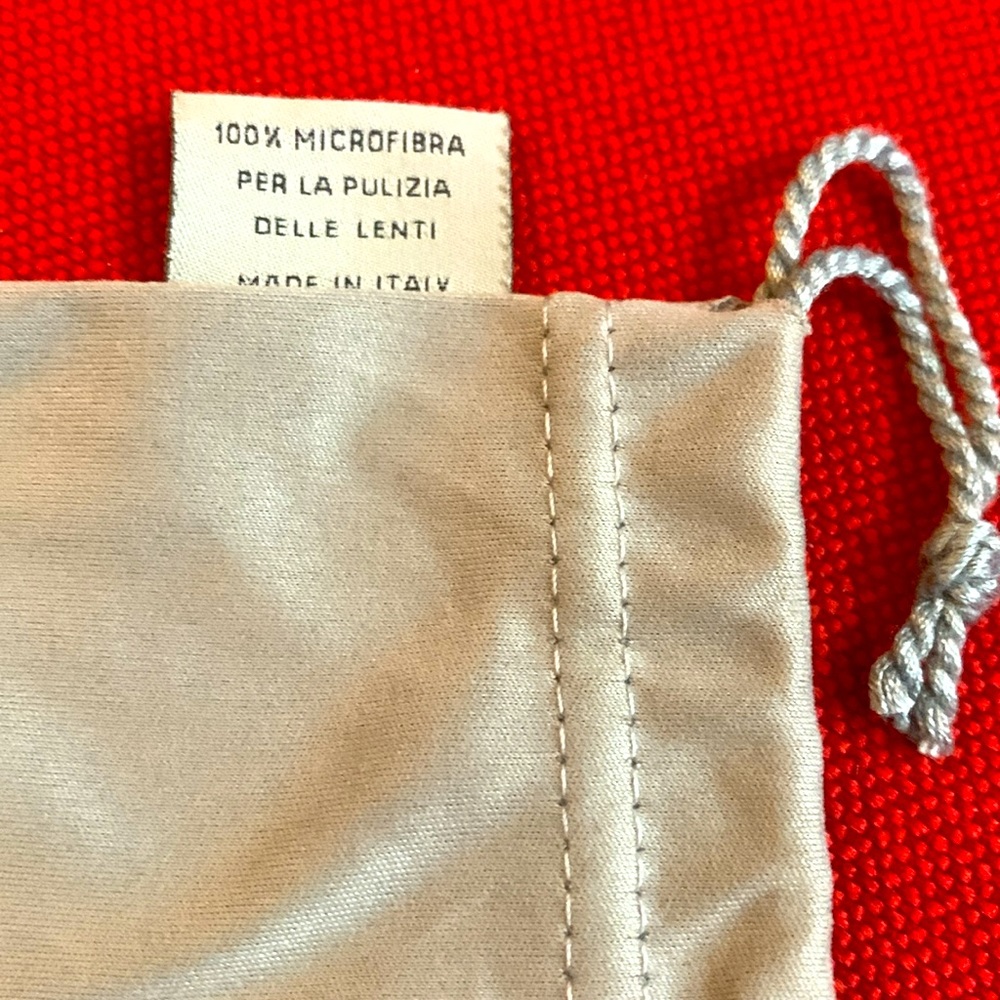 Made in 🇮🇹Vintage D&G Sunglasses Case and Cloth/Bag Vintage - Picture 6 of 6